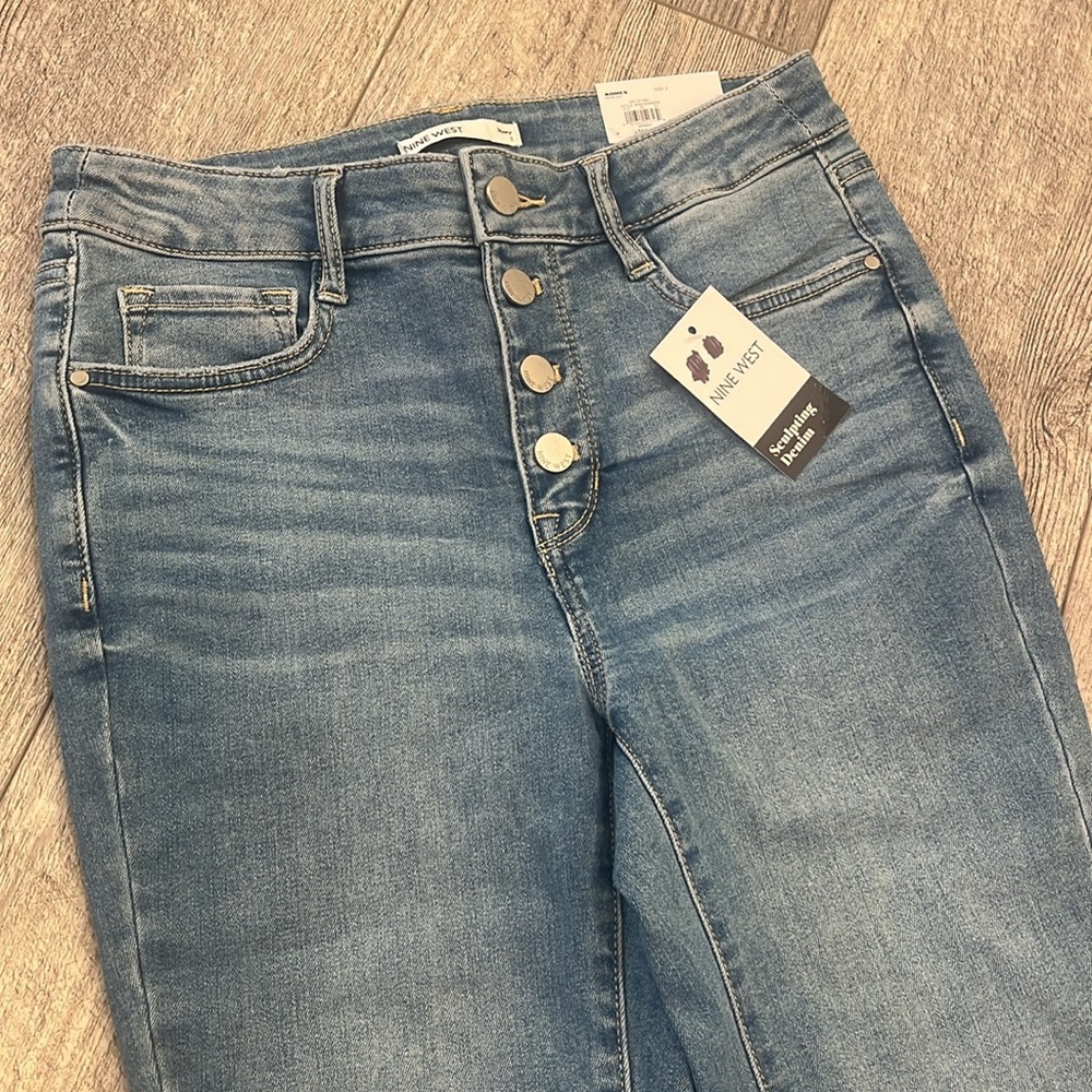 Nine West High Rise Skinny Jeans- Size 2 - NWT